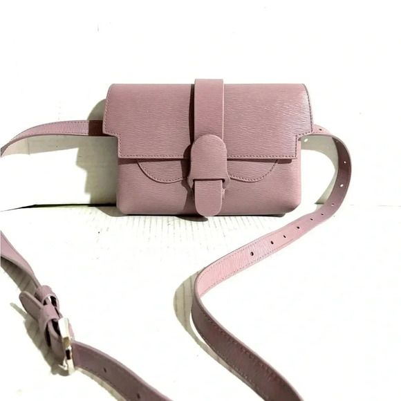 Senreve purple crossbody waist crossbody leather convertible belts  waist bag - Picture 1 of 11